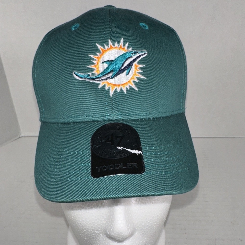 NFL Miami Dolphins '47 Brand Turquoise‎ Baby Infant Baseball Hat Cap One Size